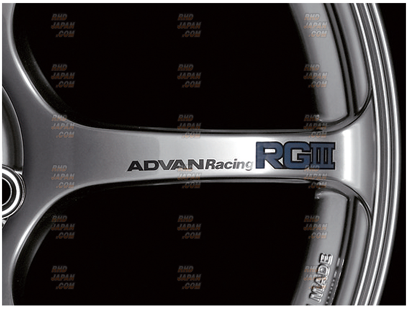 YOKOHAMA Advan Racing RGIII Sticker - Blue - RHDJapan
